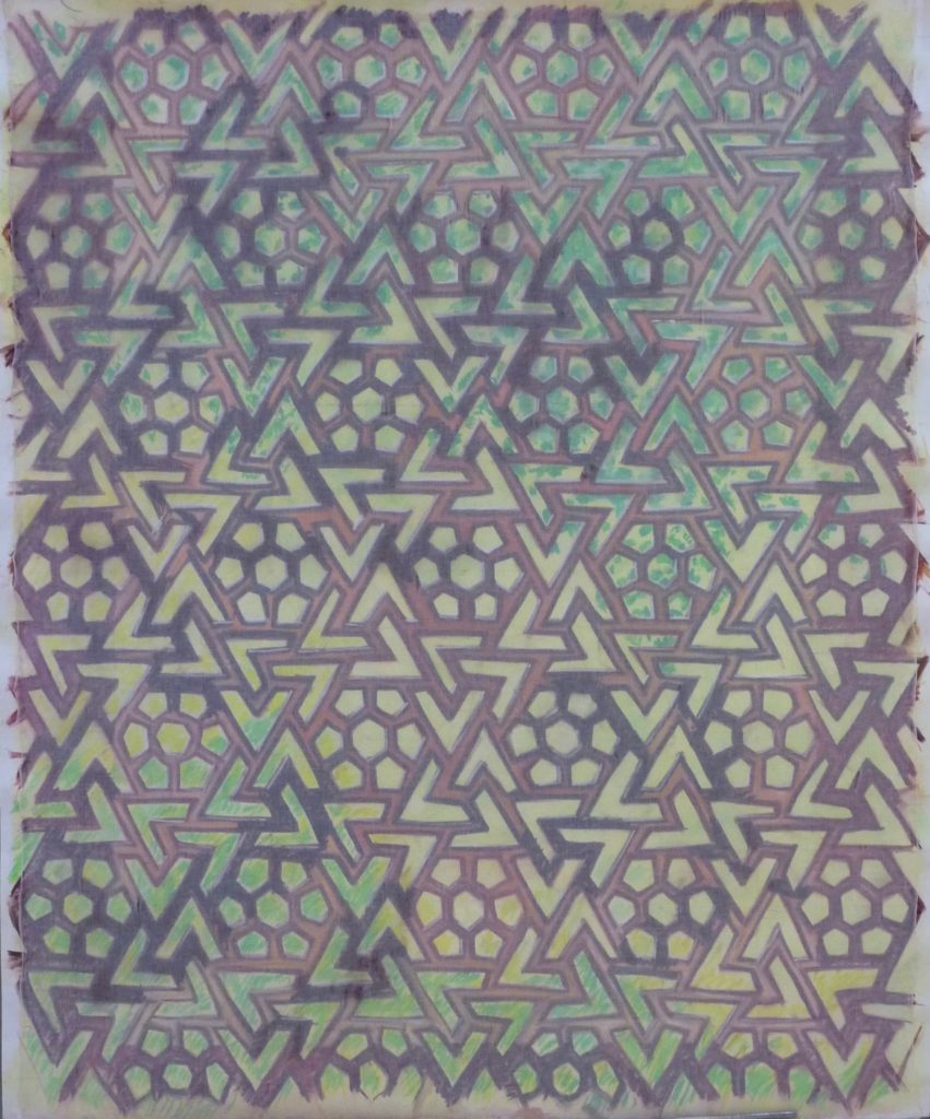 afrika /// dry pastel on paper © Bruno Rossi artiste peintre plasticien Neuchâtel 1995 1996